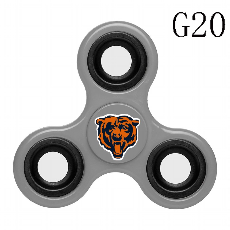 USA football 3 way fidget spinner-171